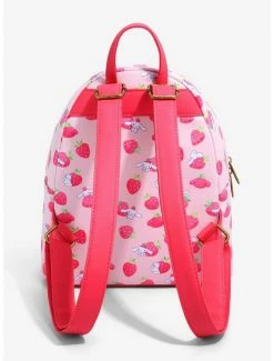 Best Sale 🌟 Loungefly Cinnamoroll Strawberries Mini 🎒 Backpack 👏 -Cheap Sanrio Store 17780333 av2