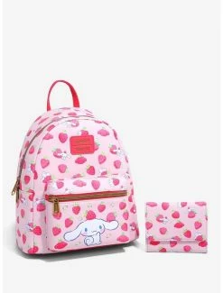Wholesale 👏 Loungefly Cinnamoroll Strawberries Mini Flap Wallet 🥰 -Cheap Sanrio Store 17780366 av3