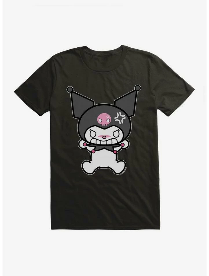 Discount ❤️ Kuromi Angry Grin T-Shirt 🥰 4 Discount ❤️ Kuromi Angry Grin T-Shirt 🥰 - Image 2