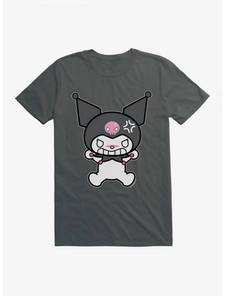 Discount ❤️ Kuromi Angry Grin T-Shirt 🥰 5 Discount ❤️ Kuromi Angry Grin T-Shirt 🥰 - Image 3