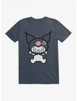 Discount ❤️ Kuromi Angry Grin T-Shirt 🥰 17 Discount ❤️ Kuromi Angry Grin T-Shirt 🥰 -Cheap Sanrio Store 17793445 hi 1