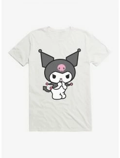 Cheap 💯 Kuromi Evil Giggle T-Shirt 😀 -Cheap Sanrio Store 17793562 hi