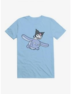 Coupon ⭐ Kuromi Flying Baku T-Shirt 🎉 -Cheap Sanrio Store 17793697 hi