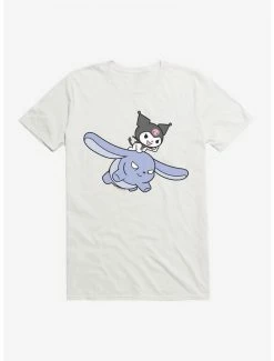Coupon ⭐ Kuromi Flying Baku T-Shirt 🎉 -Cheap Sanrio Store 17793724 hi
