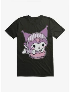 Discount 🛒 Kuromi Sleepover T-Shirt 😀 -Cheap Sanrio Store 17793895 hi