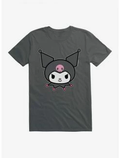 New 💯 Kuromi Smiles T-Shirt ✨ -Cheap Sanrio Store 17793985 hi