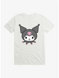 New 💯 Kuromi Smiles T-Shirt ✨ -Cheap Sanrio Store 17794048 hi