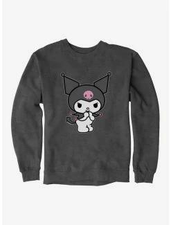 Wholesale 💯 Kuromi Evil Giggle Sweatshirt ❤️ -Cheap Sanrio Store 17794151 hi