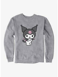 Wholesale 💯 Kuromi Evil Giggle Sweatshirt ❤️ -Cheap Sanrio Store 17794158 hi