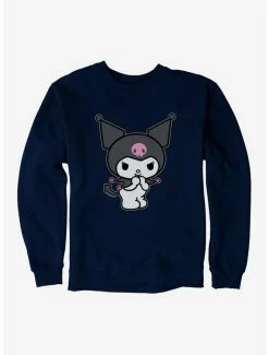Wholesale 💯 Kuromi Evil Giggle Sweatshirt ❤️ -Cheap Sanrio Store 17794165 hi