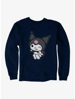 Wholesale ✔️ Kuromi Flirty Wink Sweatshirt 😉 -Cheap Sanrio Store 17794200 hi