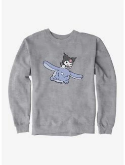 Brand new 🤩 Kuromi Flying Baku Sweatshirt 🎉 -Cheap Sanrio Store 17794228 hi 1