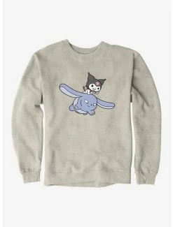 Brand new 🤩 Kuromi Flying Baku Sweatshirt 🎉 -Cheap Sanrio Store 17794242 hi