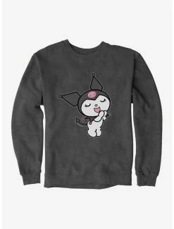 Buy 🧨 Kuromi Shy Sweatshirt 🎉 -Cheap Sanrio Store 17794291 hi