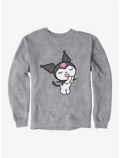 Buy 🧨 Kuromi Shy Sweatshirt 🎉 -Cheap Sanrio Store 17794298 hi