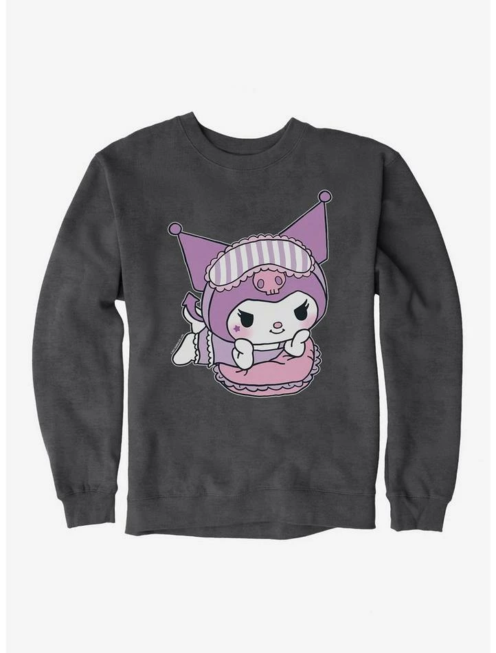 Wholesale 😉 Kuromi Sleepover Sweatshirt 👏 5 Wholesale 😉 Kuromi Sleepover Sweatshirt 👏 - Image 3