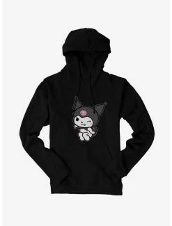 Coupon ⭐ Kuromi Flirty Wink Hoodie 🛒 -Cheap Sanrio Store 17794427 hi