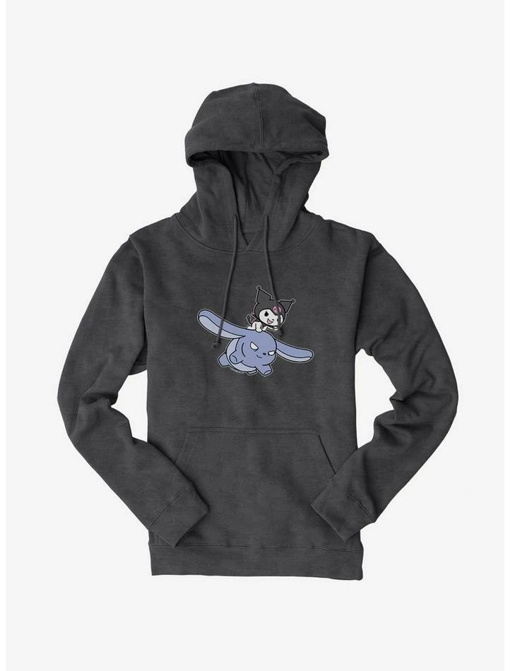 Coupon ❤️ Kuromi Flying Baku Hoodie 🔥 5 Coupon ❤️ Kuromi Flying Baku Hoodie 🔥 - Image 3