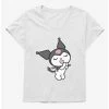 New 🌟 Kuromi Shy 👧 Girls T-Shirt Plus Size 🎁 -Cheap Sanrio Store 17794896 hi