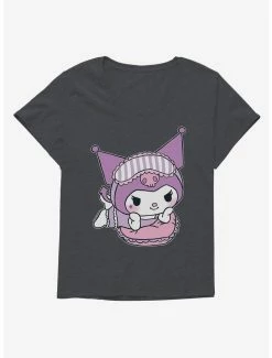 Wholesale 🔥 Kuromi Sleepover 👧 Girls T-Shirt Plus Size 👍 -Cheap Sanrio Store 17794914 hi
