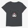 Best Pirce 🧨 Kuromi Smiles 👧 Girls T-Shirt Plus Size 👍 -Cheap Sanrio Store 17794950 hi