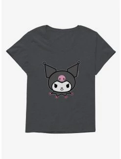 Best Pirce 🧨 Kuromi Smiles 👧 Girls T-Shirt Plus Size 👍