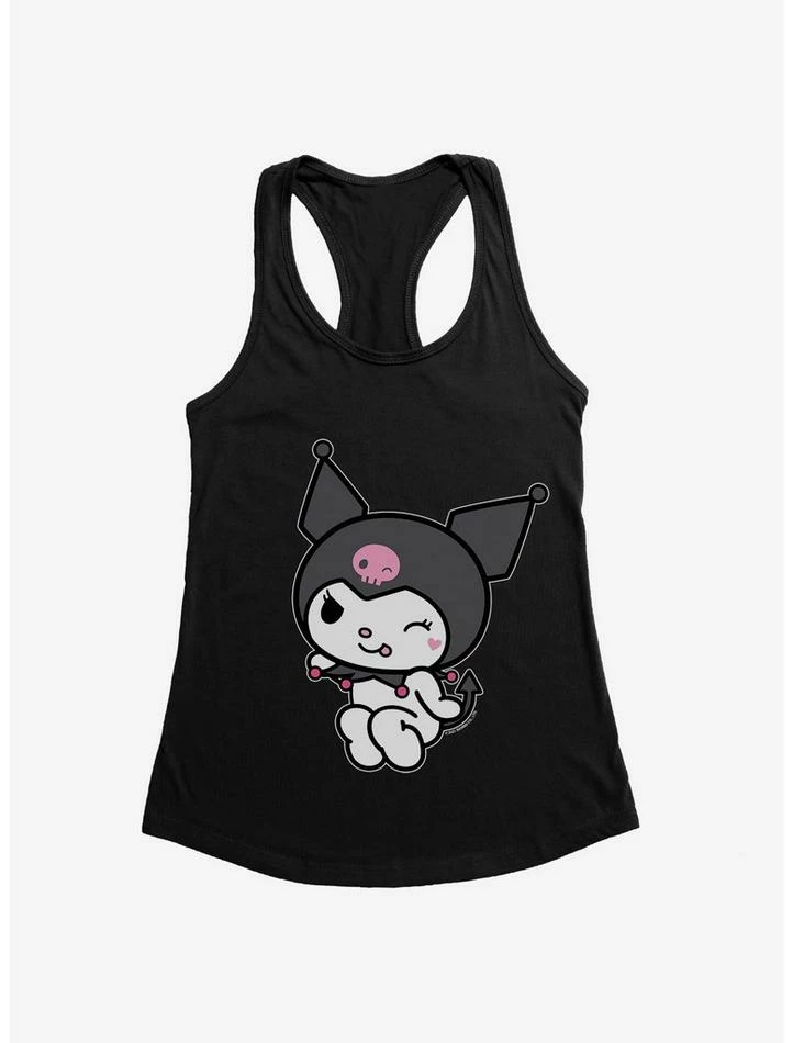 Cheap ๐ Kuromi Flirty Wink ๐ง Girls Tank ๐ 4 Cheap ๐ Kuromi Flirty Wink ๐ง Girls Tank ๐ - Image 2