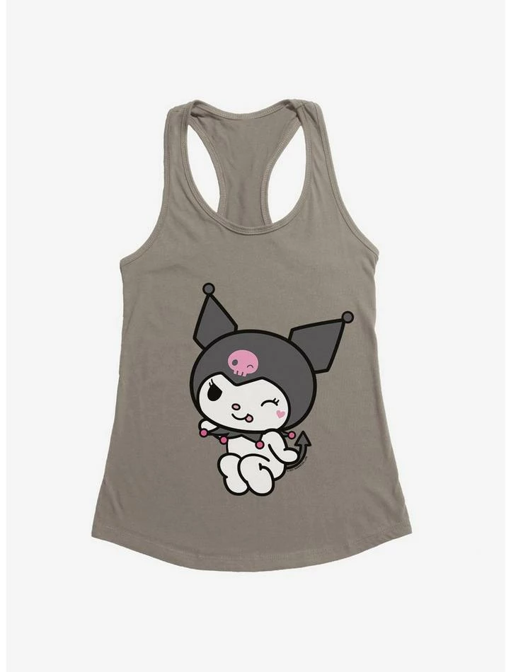 Cheap ๐ Kuromi Flirty Wink ๐ง Girls Tank ๐ 7 Cheap ๐ Kuromi Flirty Wink ๐ง Girls Tank ๐ - Image 5