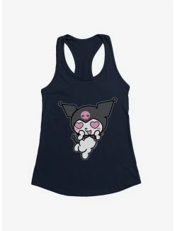 Best Pirce ⌛ Kuromi Heart Eyes 👧 Girls Tank 😍 -Cheap Sanrio Store 17824096 hi
