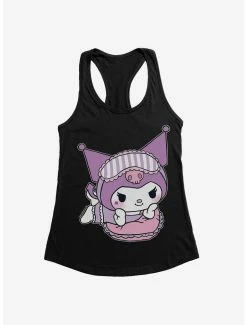 Hot Sale 🛒 Kuromi Sleepover 👧 Girls Tank 🤩 -Cheap Sanrio Store 17824152 hi