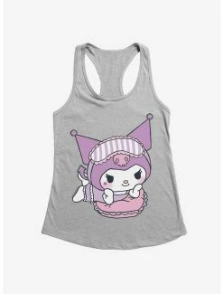 Hot Sale 🛒 Kuromi Sleepover 👧 Girls Tank 🤩 -Cheap Sanrio Store 17824159 hi