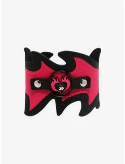 Cheapest โ๏ธ Kuromi Flame Heart Cuff Bracelet โค๏ธ