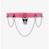 Best Pirce 🔔 Kuromi Pink Chain Choker 😍 1 Best Pirce 🔔 Kuromi Pink Chain Choker 😍 -Cheap Sanrio Store 17903895 hi