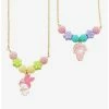 Discount 🔔 My Melody & My Sweet Piano Best Friend Necklace Set 🔔