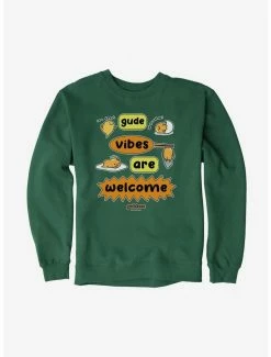 Flash Sale 😉 Gudetama Gude Vibes Sweatshirt 😀 -Cheap Sanrio Store 17934660 hi