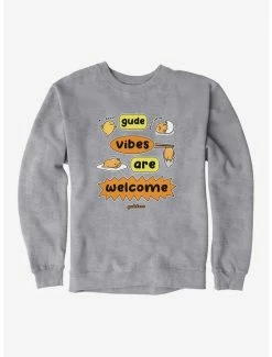 Flash Sale 😉 Gudetama Gude Vibes Sweatshirt 😀 -Cheap Sanrio Store 17934667 hi