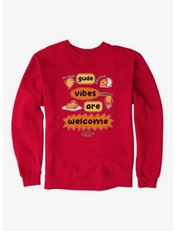 Flash Sale 😉 Gudetama Gude Vibes Sweatshirt 😀 -Cheap Sanrio Store 17934688 hi