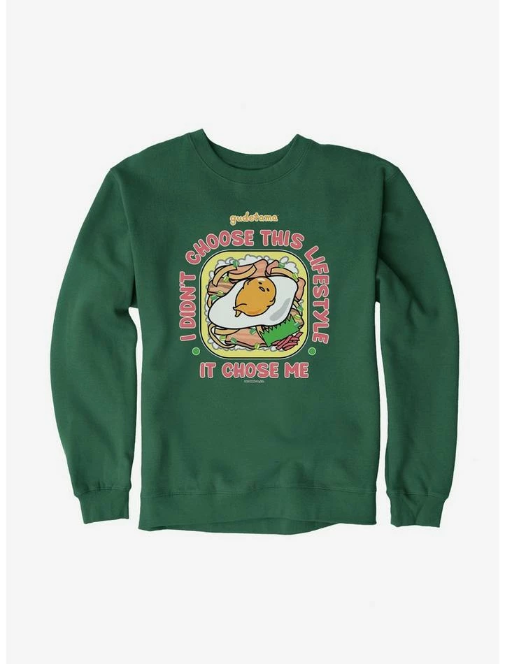 Cheap 🥰 Gudetama Lifestyle Chose Me Sweatshirt 🔔 6 Cheap 🥰 Gudetama Lifestyle Chose Me Sweatshirt 🔔 - Image 4