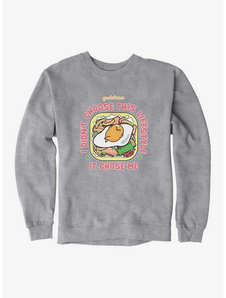 Cheap 🥰 Gudetama Lifestyle Chose Me Sweatshirt 🔔 7 Cheap 🥰 Gudetama Lifestyle Chose Me Sweatshirt 🔔 - Image 5