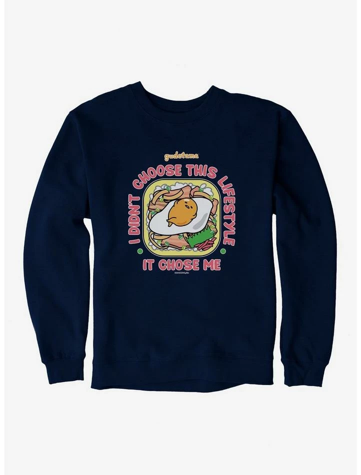 Cheap 🥰 Gudetama Lifestyle Chose Me Sweatshirt 🔔 8 Cheap 🥰 Gudetama Lifestyle Chose Me Sweatshirt 🔔 - Image 6