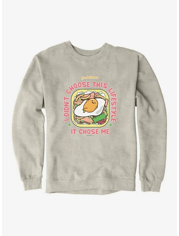 Cheap 🥰 Gudetama Lifestyle Chose Me Sweatshirt 🔔 9 Cheap 🥰 Gudetama Lifestyle Chose Me Sweatshirt 🔔 - Image 7