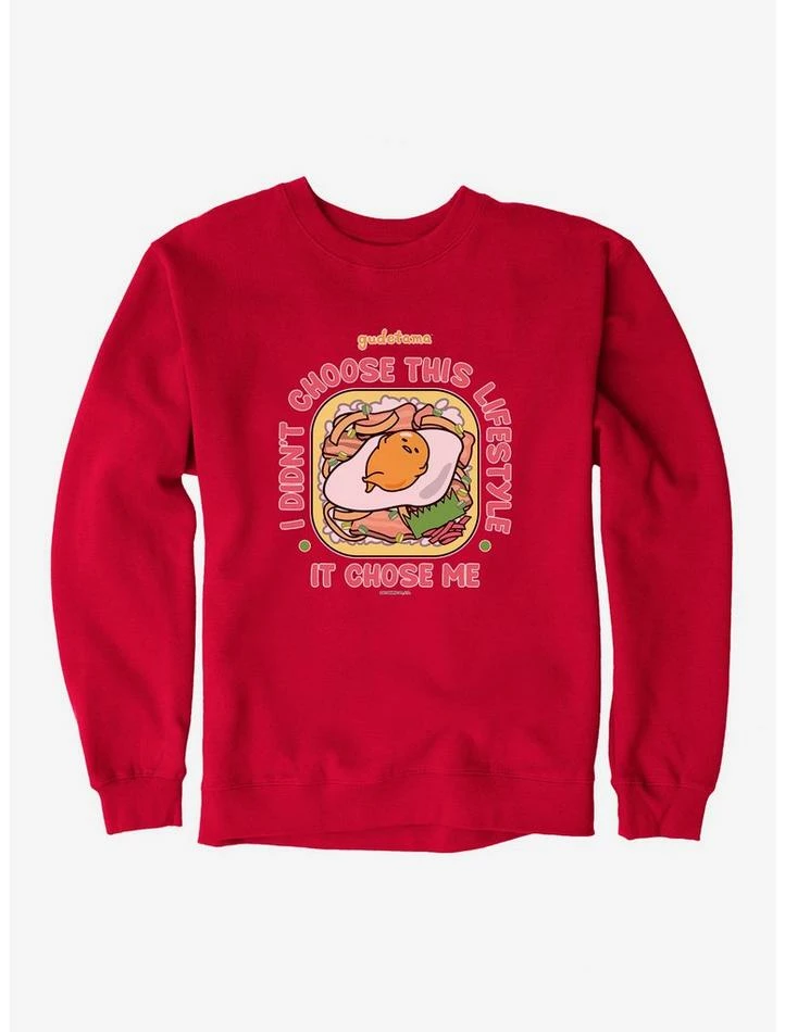 Cheap 🥰 Gudetama Lifestyle Chose Me Sweatshirt 🔔 10 Cheap 🥰 Gudetama Lifestyle Chose Me Sweatshirt 🔔 - Image 8