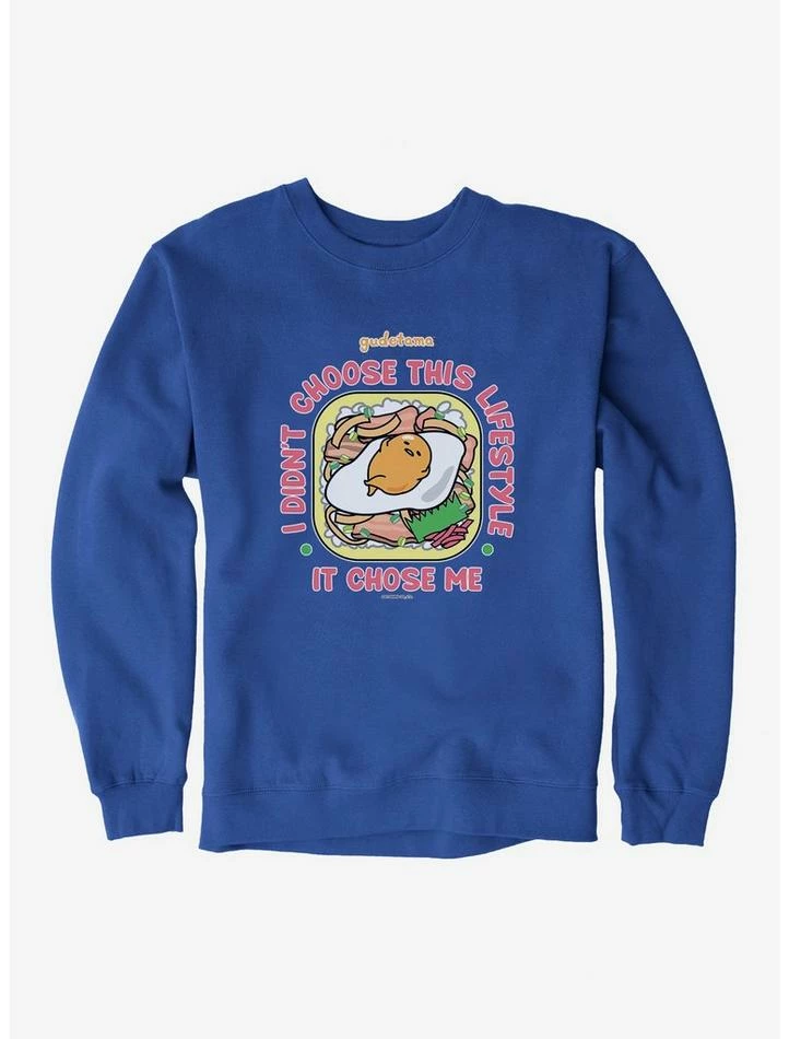 Cheap 🥰 Gudetama Lifestyle Chose Me Sweatshirt 🔔 11 Cheap 🥰 Gudetama Lifestyle Chose Me Sweatshirt 🔔 - Image 9