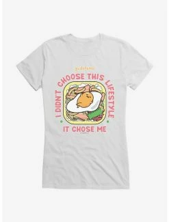 Brand new 🎁 Gudetama Gude Vibes 👧 Girls T-Shirt 🎉 -Cheap Sanrio Store 17943399 hi