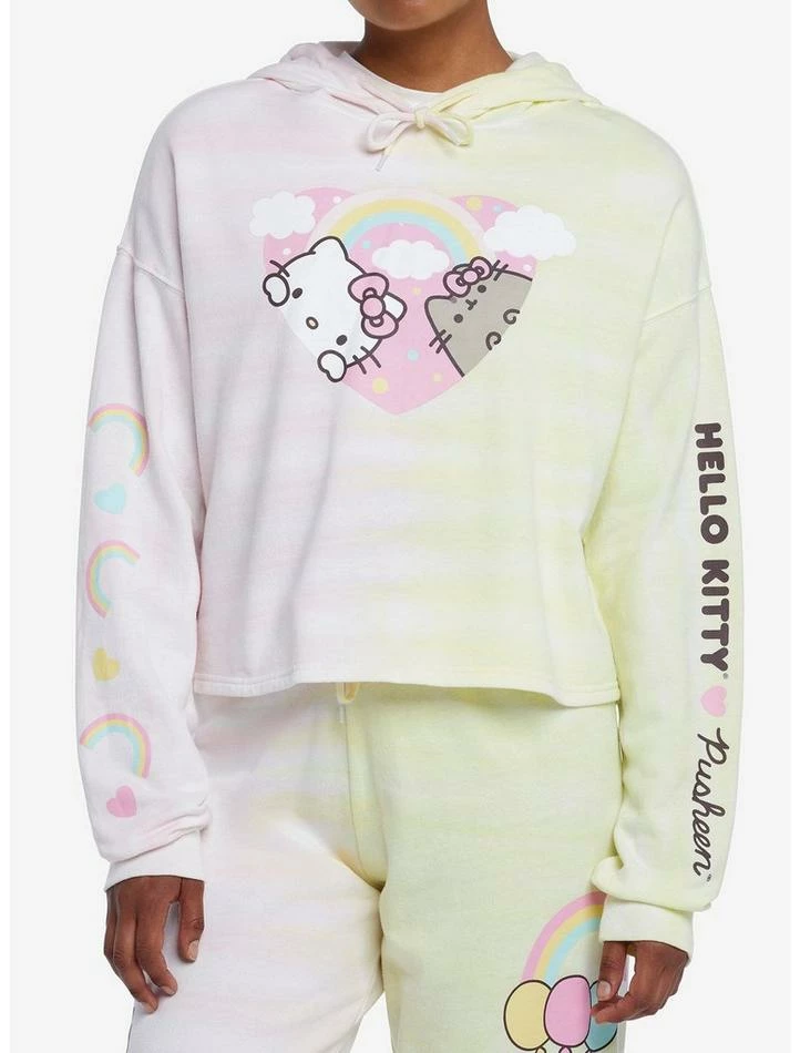 Best Pirce ๐ฅ Hello Kitty X Pusheen Tie-Dye ๐ง Girls Hoodie โค๏ธ 3 Best Pirce ๐ฅ Hello Kitty X Pusheen Tie-Dye ๐ง Girls Hoodie โค๏ธ