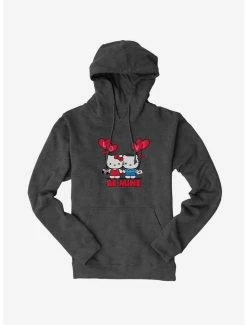 New ✔️ Hello Kitty Be Mine Hoodie 🔔 -Cheap Sanrio Store 18055116 hi