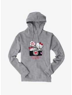 Best deal ✔️ Hello Kitty Selfie Love Hoodie 🤩 -Cheap Sanrio Store 18055186 hi