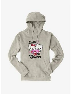 Best Pirce ❤️ Hello Kitty Sweet Love Hoodie ✔️ -Cheap Sanrio Store 18055256 hi