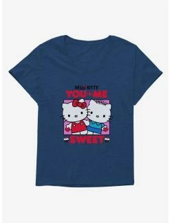 Cheapest 🎁 Hello Kitty You and Me 👧 Girls T-Shirt Plus Size 🔥 -Cheap Sanrio Store 18055441 hi