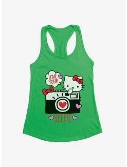 New 😀 Hello Kitty Selfie Love 👧 Girls Tank 🌟 18 New 😀 Hello Kitty Selfie Love 👧 Girls Tank 🌟 -Cheap Sanrio Store 18061136 hi